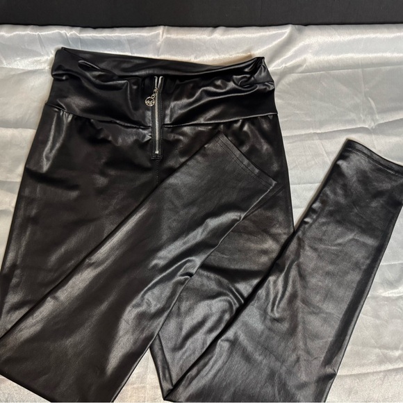 Other - Black Faux Leather Leggings